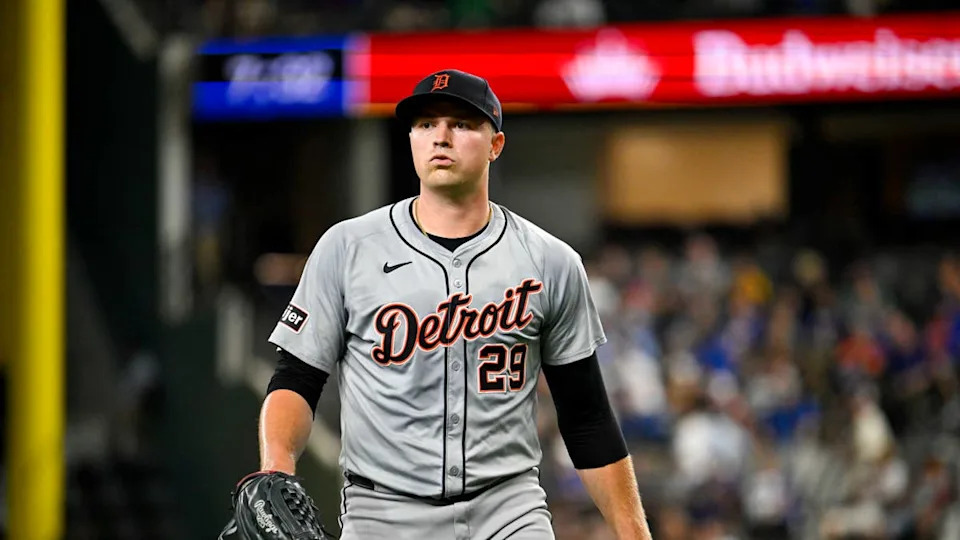 Detroit Tigers starting pitcher Tarik Skubal (29)<br>Jerome Miron-Imagn Images© Jerome Miron-Imagn Images
