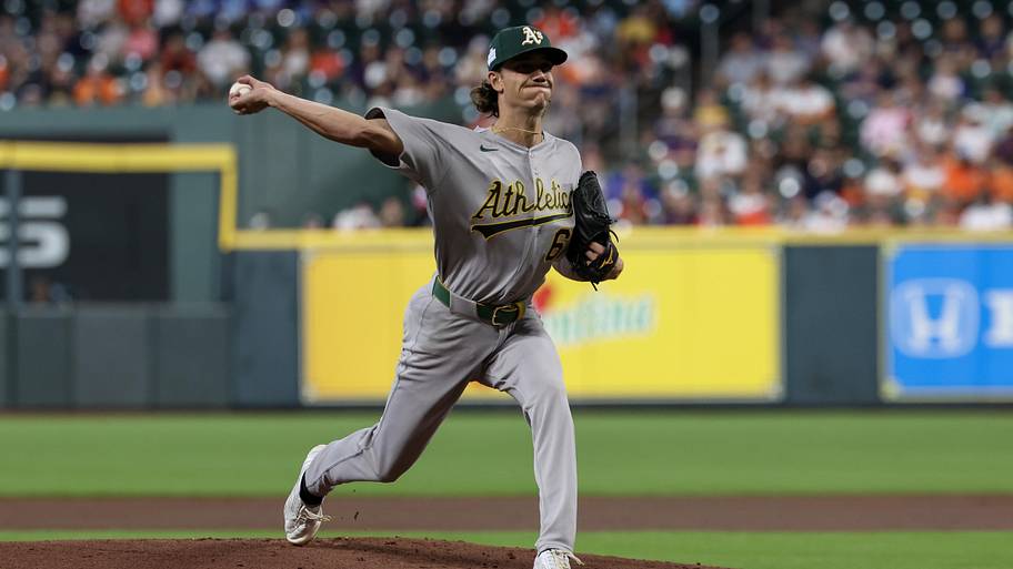 A's Pitching Prospect Kade Morris Victimized by Long Ball in MLB Debut
