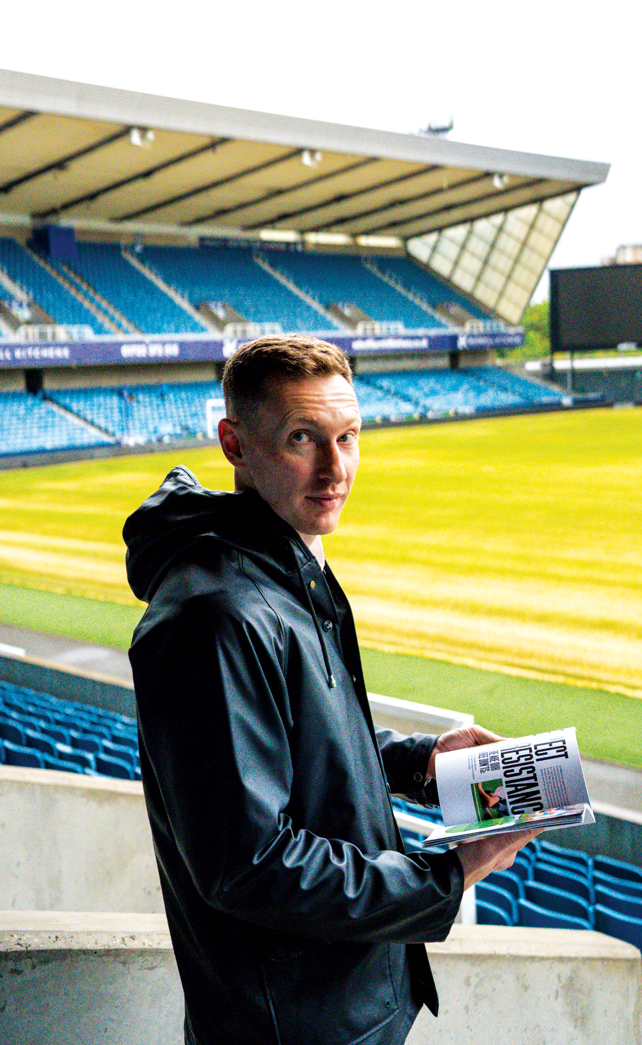 Millwall Romans manager Andy Dolan