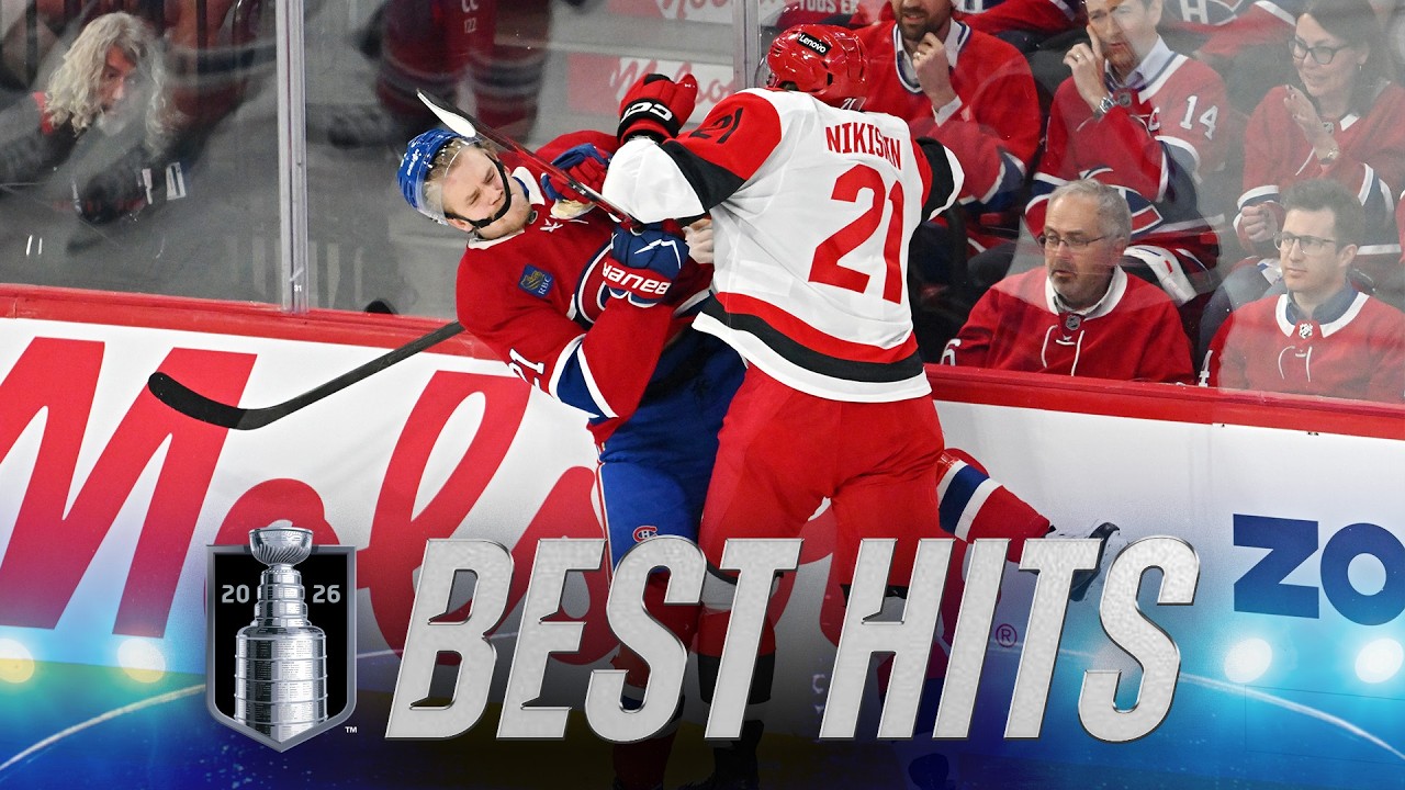 Hits for a Spot in the Stanley Cup Final | Top Hits of the Conference Finals