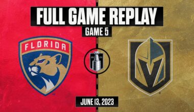 RETRO FULL GAME: GOLDEN KNIGHTS Win the STANLEY CUP | Game 5 | 2023 Stanley Cup Final