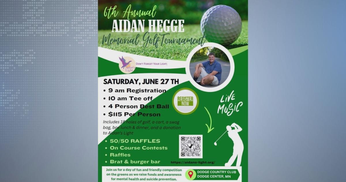 6th Annual Aidan Hegge Memorial Golf Tournament set for June 27 | News