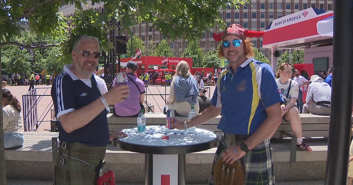 Soccer fans enjoying the FIFA Fan Fest and all that comes with it – Boston 25 News