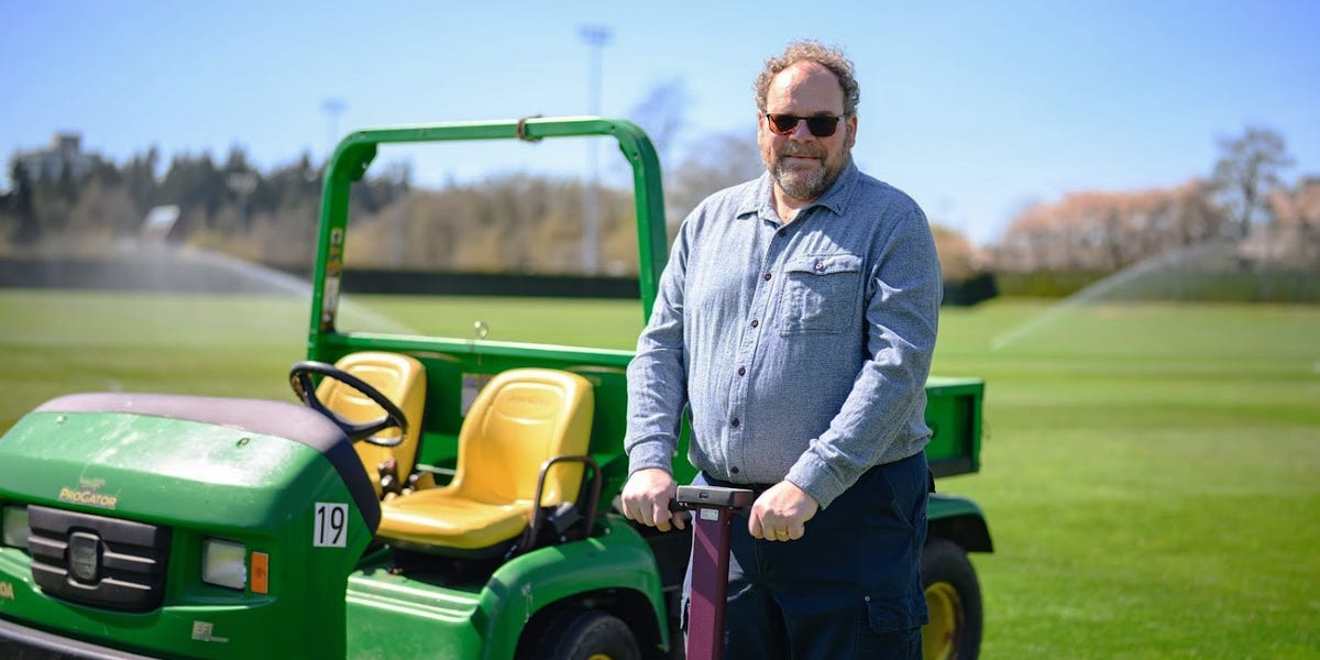 I'm a World Cup Groundskeeper. at 66, I'm Learning New Things.
