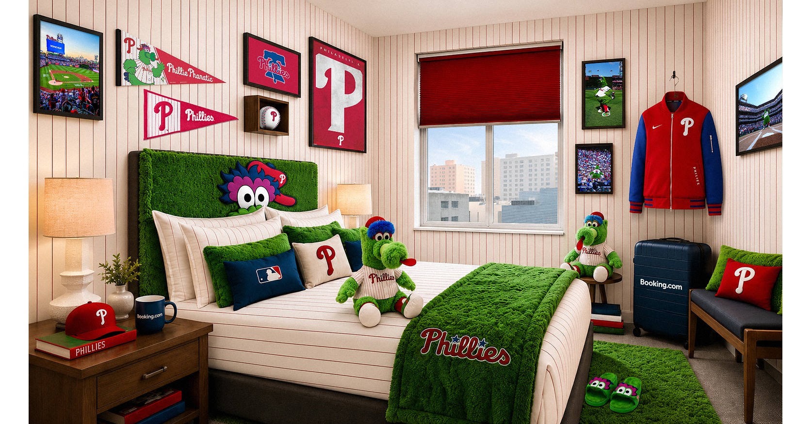 Phillies Mascot Hosts New MLB All-Star Week Stay on Booking.com: The Phanatic's Phantastic Pad