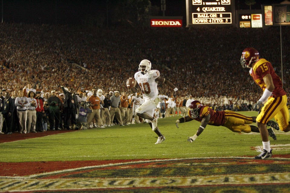 Texas QB Vince Young, 2006 Rose Bowl