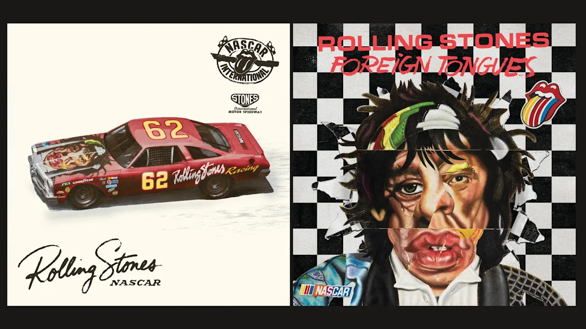 Let it Speed: Rolling Stones team with NASCAR for 'Foreign Tongues' collaboration