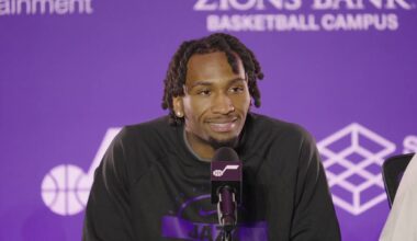 No. 2 Overall Pick Darryn Peterson FULL Utah Jazz Introductory Press Conference