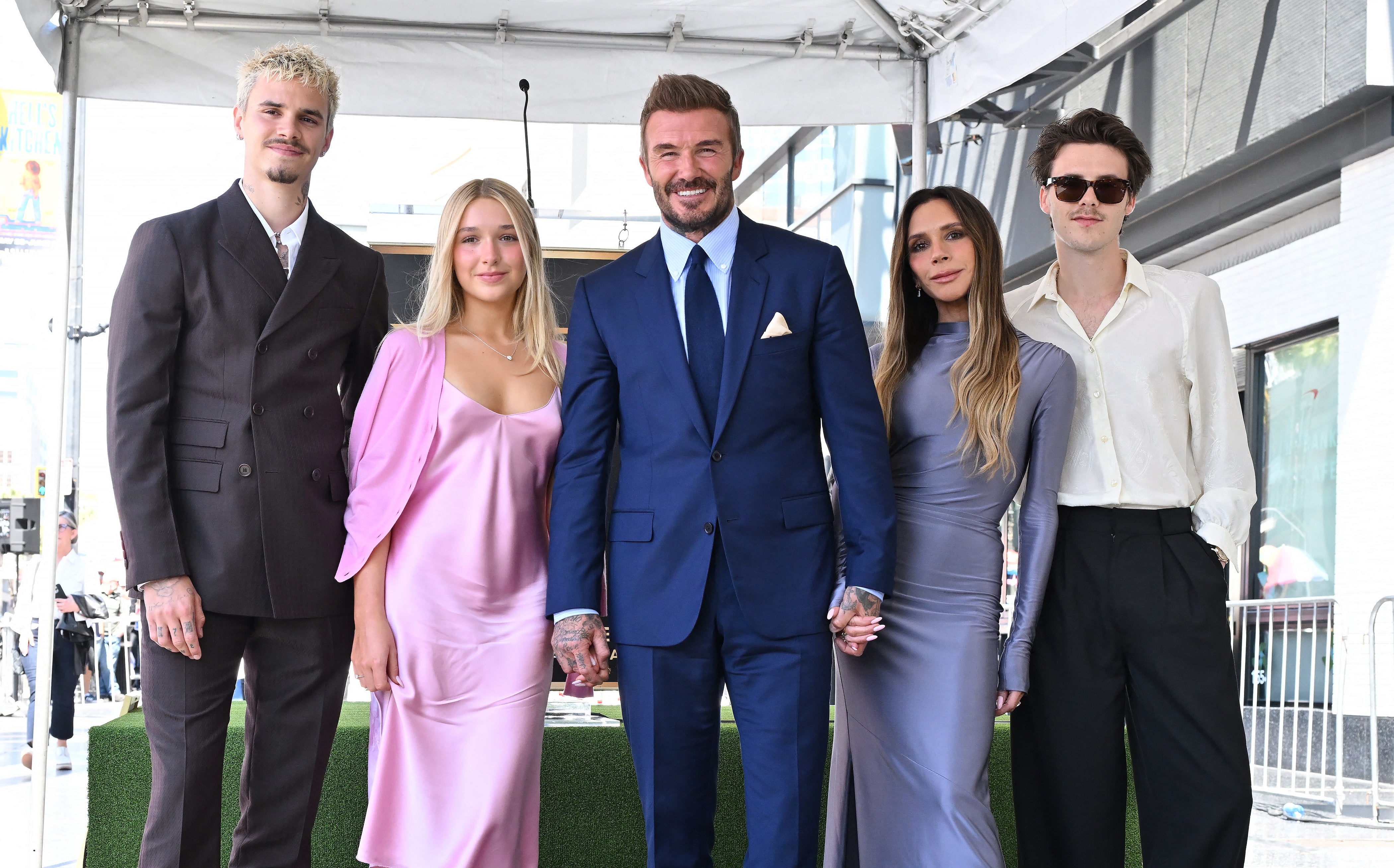 Romeo is the second-eldest son of David and Victoria Beckham
