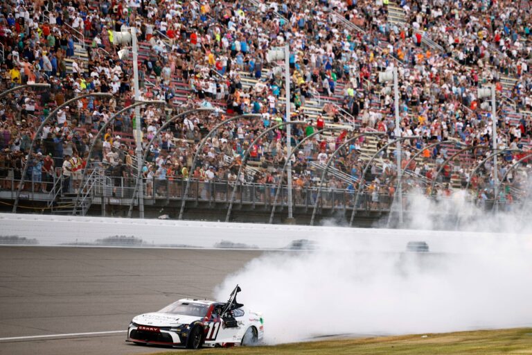 Denny Hamlin wins Michigan International Speedway - NASCAR Cup Series (1)