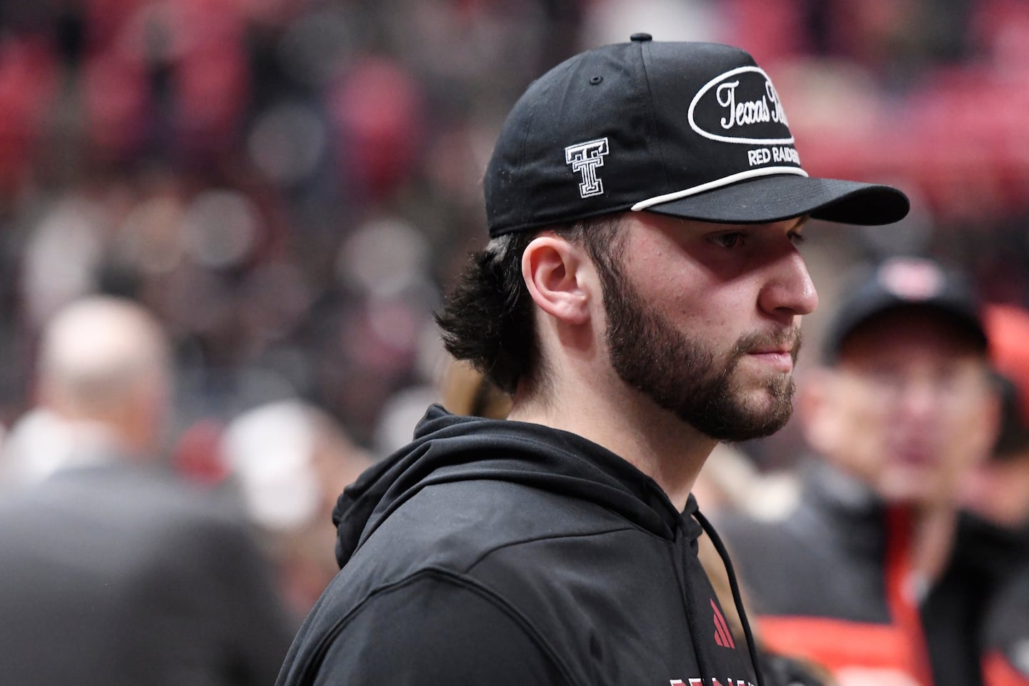 Brendan Sorsby wore Texas Tech gear at a basketball game in Lubbock, but the quarterback never saw game action in a Red Raiders uniform.
