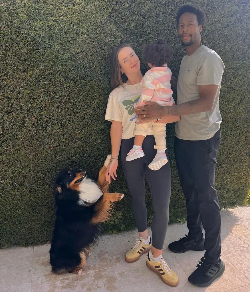 <p>Gael Monfils & Elina Svitolina</p>