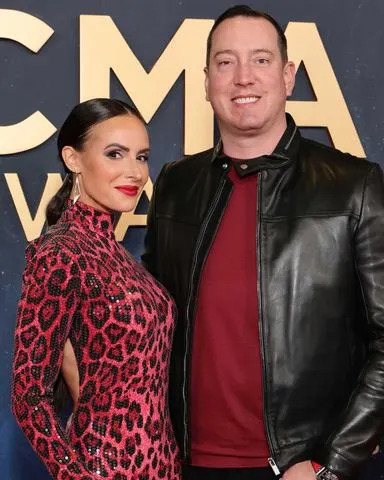 Samantha Busch and Kyle Busch at 59th CMA AwardsCredit: Emma McIntyre/Getty