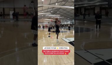 JT and CP3 going bucket for bucket 🥵