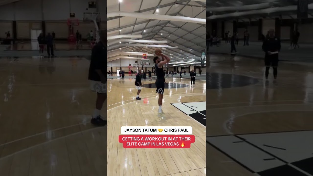 JT and CP3 going bucket for bucket 🥵