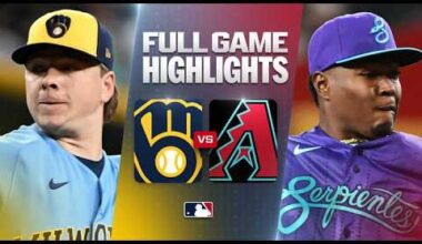 BREWERS vs. D-BACKS: Official Full Game Highlights (July 3) | 2026 MLB Season