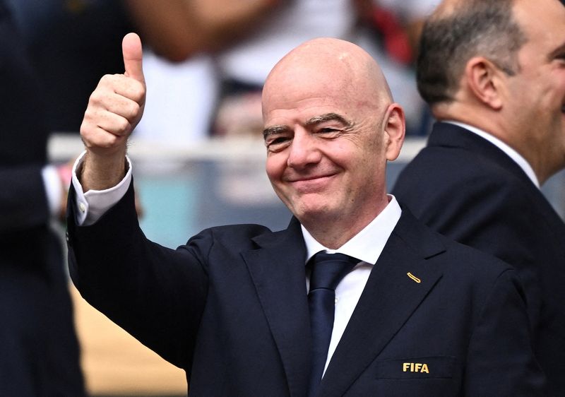 Soccer-Potential World Cup expansion to be discussed after 2026 edition – Infantino | WKZO | Everything Kalamazoo
