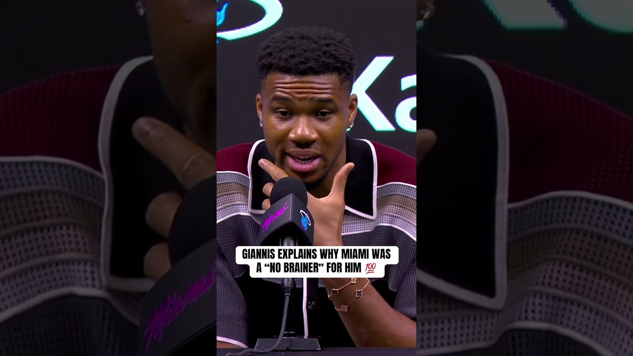 Giannis always had respect for the Miami HEAT culture 💯🔥