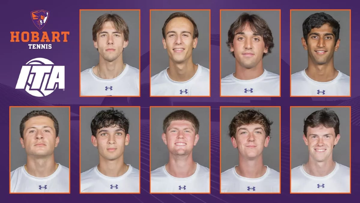 Hobart Tennis Sets ITA All-Academic Team Record — Geneva, NY – Finger Lakes Daily News