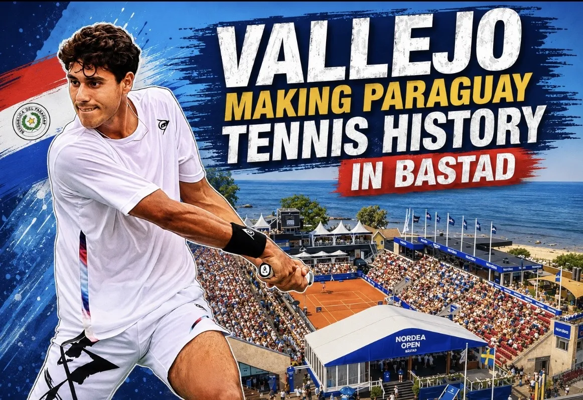 Vallejo Putting Another Stamp On Paraguay Tennis In Båstad