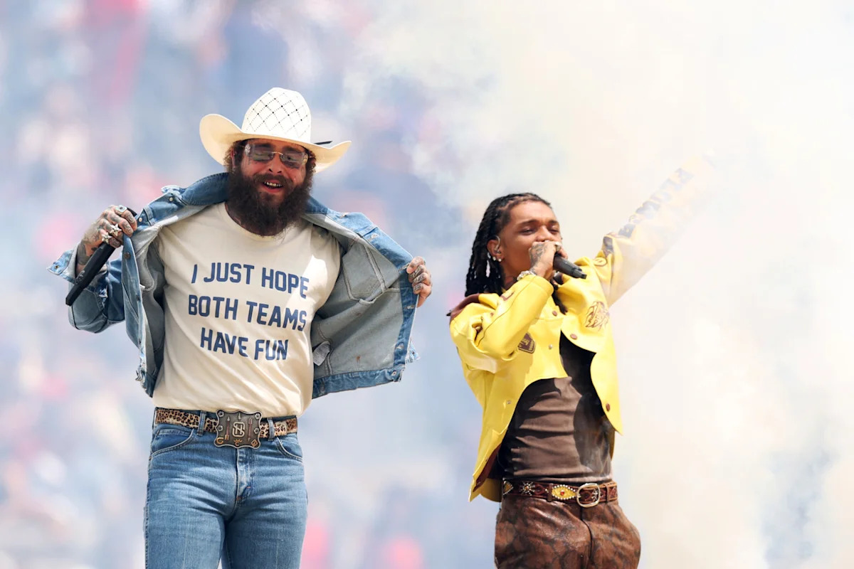 Post Malone Debuts New Song, Brings Out Swae Lee at 2026 World Cup Closing Ceremony