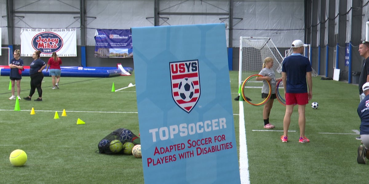 Wichita camp works to make soccer accessible for children with disabilities