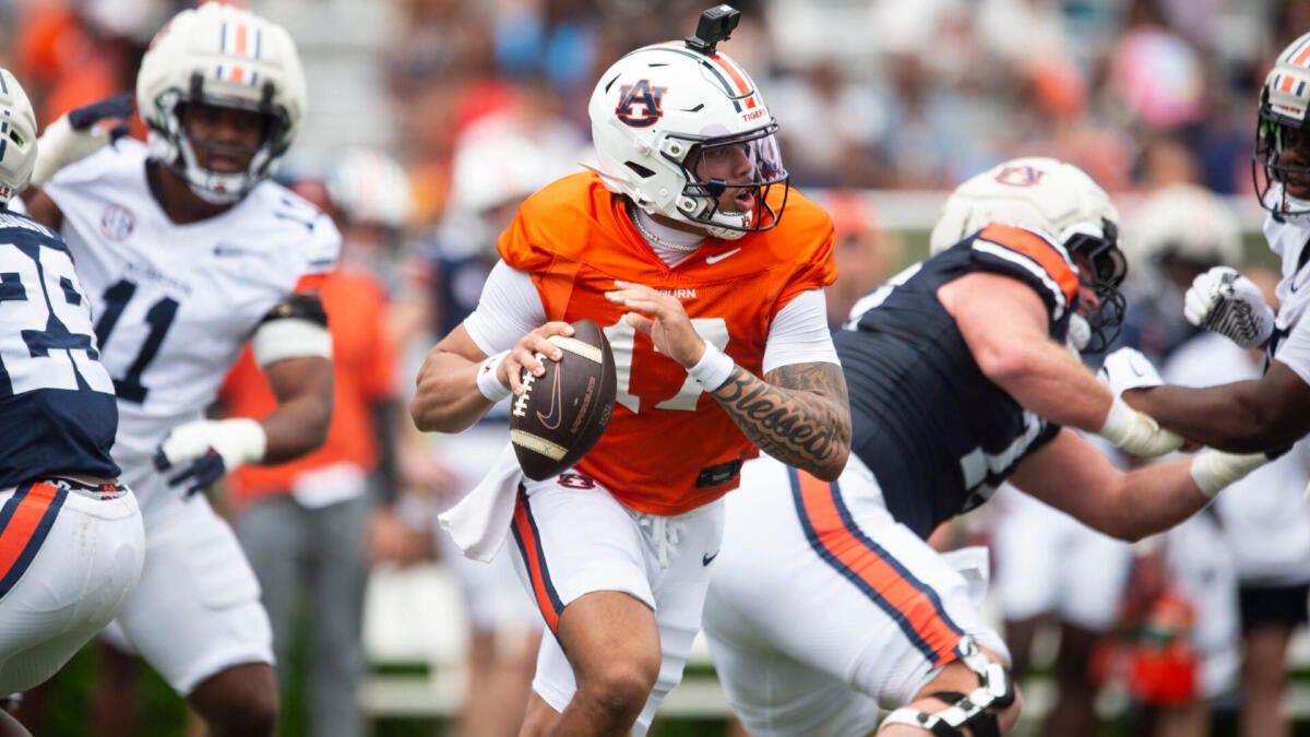 New Auburn coach Alex Golesh confident QB Byrum Brown will thrive in SEC after stellar career at South Florida