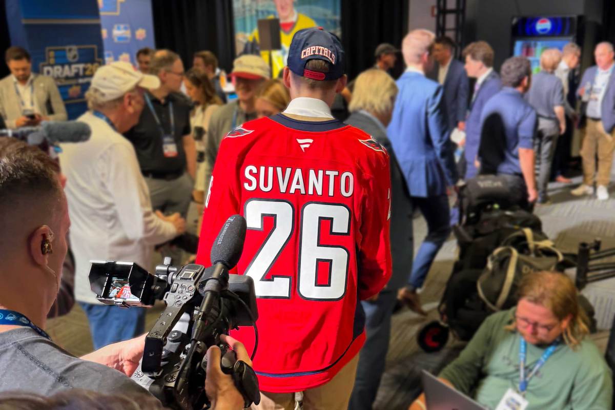 Capitals front office predicted selecting Oliver Suvanto during team’s mock draft ahead of 2026 NHL Draft