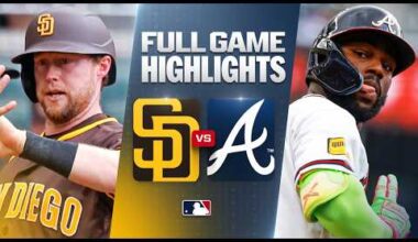 PADRES vs. BRAVES: Official Full Game Highlights (July 23) | 2026 MLB Season