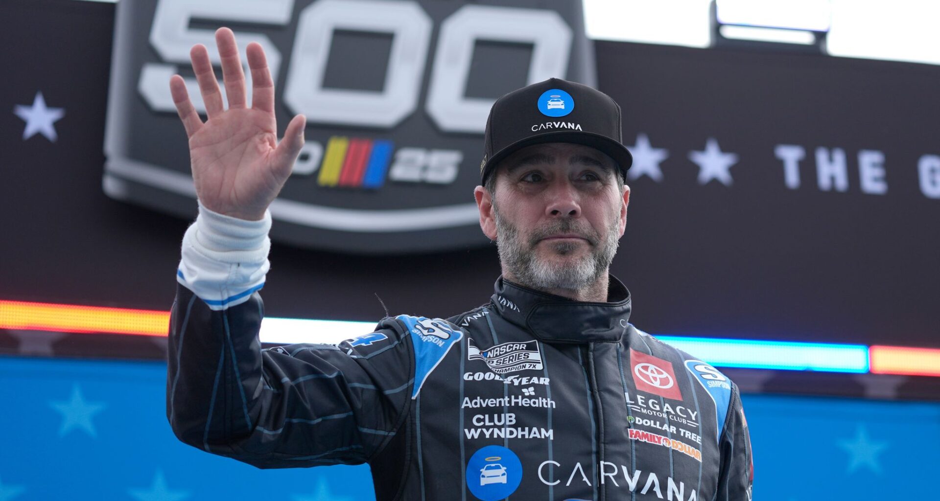 7-time NASCAR champ Jimmie Johnson reaches new milestone by adding a star to Hollywood Walk of Fame