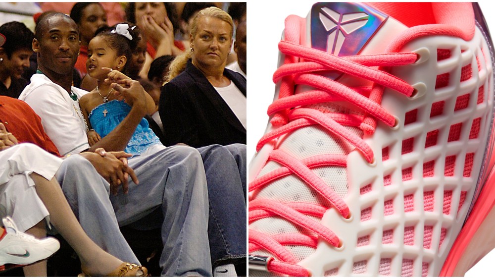 Kobe Bryant, Nike sneakers