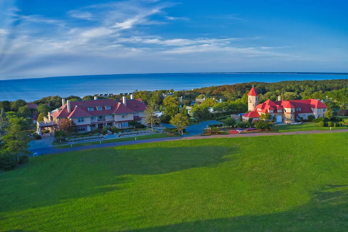This historic Cape Cod resort has a mansion, a golf course, and a private beach