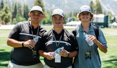 Douglas High School golf players volunteer at celebrity golf tournament