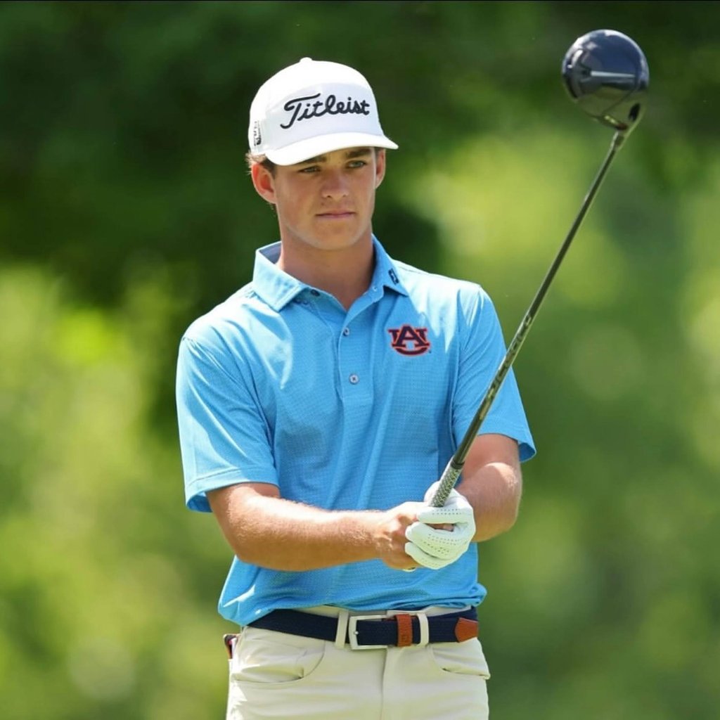 Jackson Koivun’s golf journey started when he was still a toddler. Photo: @jackson_koivun/Instagram
