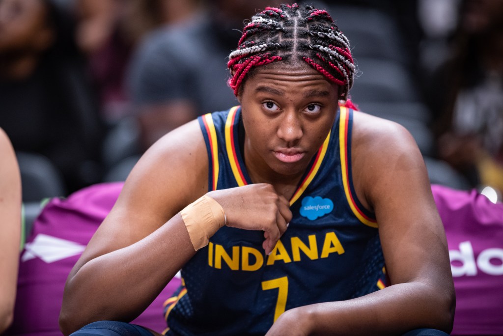 Aliyah Boston of the Indiana Fever