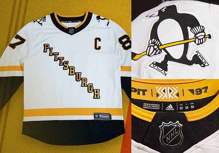 Pittsburgh Penguins reverse retro jerseys