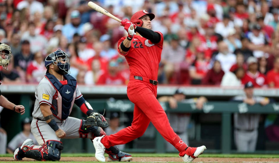 JJ Bleday hits a home run against the Braves.