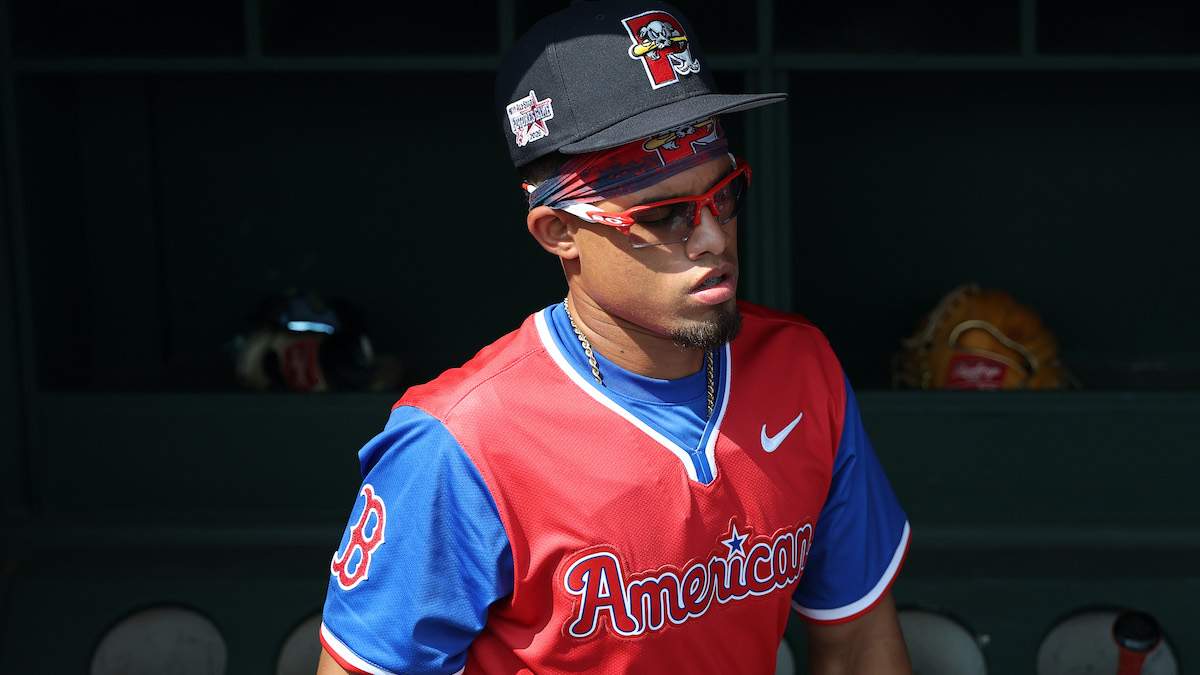 Red Sox Top Prospect Out of Triple-A Lineup Before MLB Trade Deadline