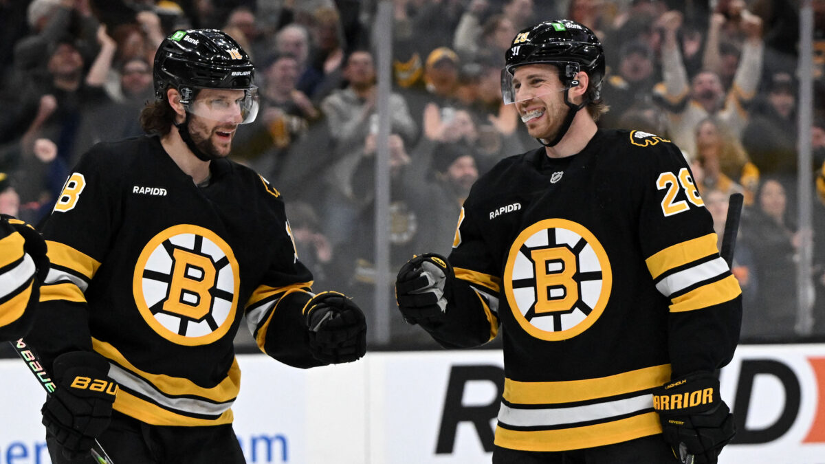 Bruins’ Top Centers Rank Near Bottom of NHL