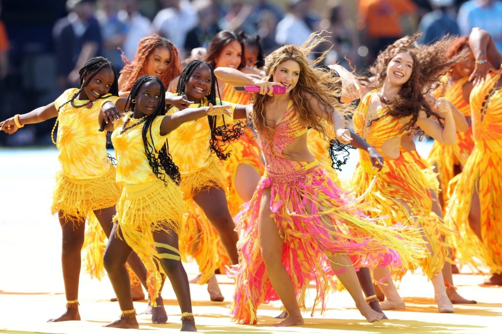 Shakira Says Goodbye to Uganda’s Ghetto Kids After World Cup Halftime