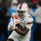 What are Miami's tight-end options after Gilbert's injury?