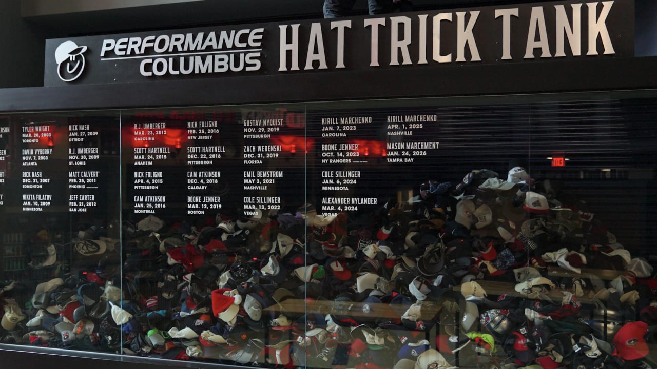 Hat tricks hold a special place in fans' hearts – and inside Nationwide Arena