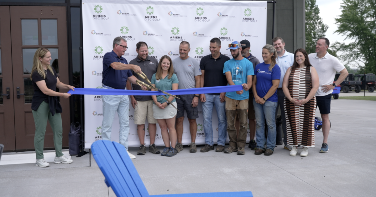 Ariens Nordic Center unveils championship disc golf course