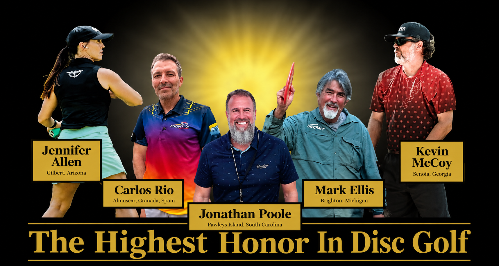 Four Members of the Innova Family Join the World Disc Golf Hall of Fame