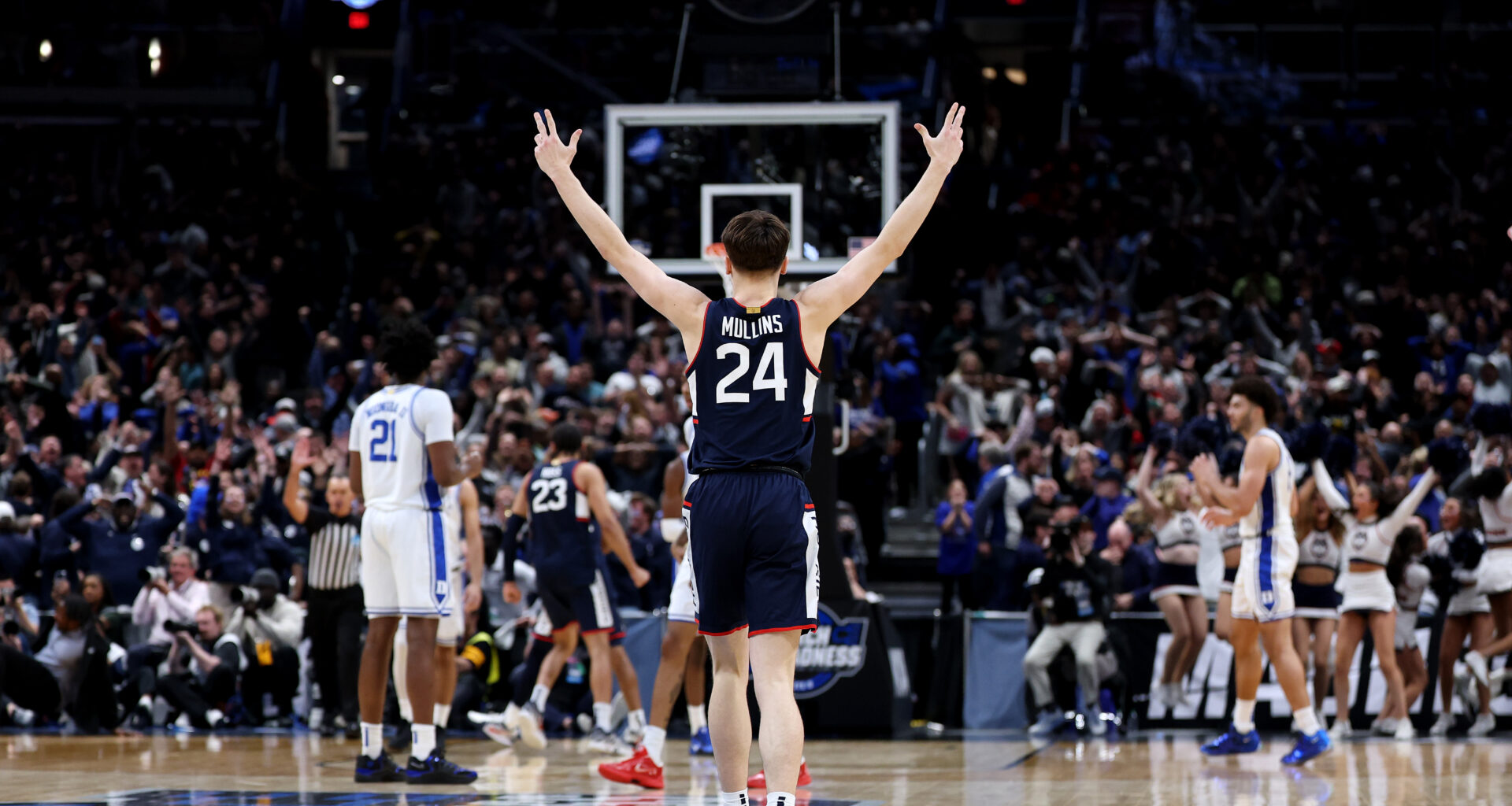 Dom Amore: From opposite sides of 'The Shot,' Braylon Mullins, Nik Khamenia join forces at UConn