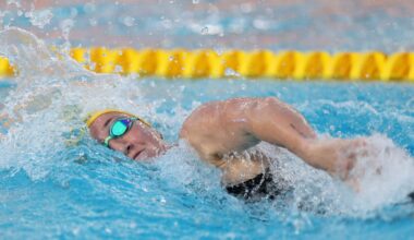 Lani Pallister takes down Katie Ledecky for second straight night at Pan Pacs