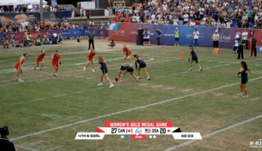 Down to the LAST Play of the Game!? | IFAF Women's Gold Medal Game