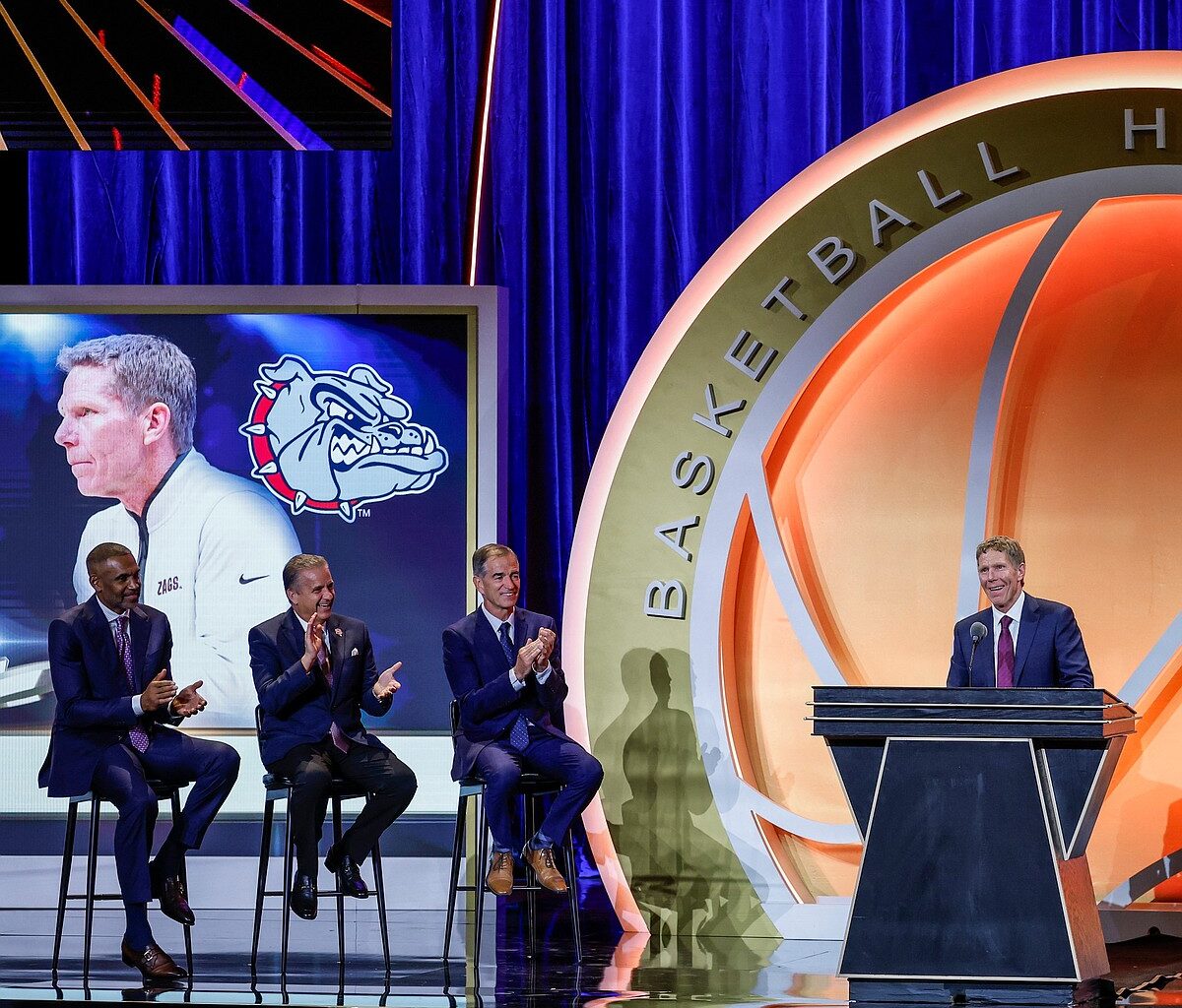 'Absolutely mind boggling' — Gonzaga coach Few inducted into Naismith Memorial Basketball Hall of Fame
