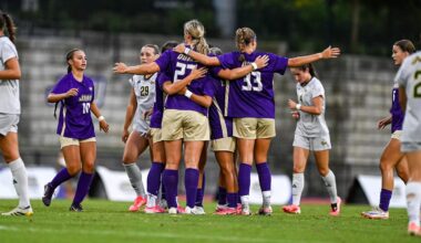 JMU Women’s Soccer defeats George Mason, 2-1, for first win of the season