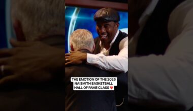 The emotion of reaching the Naismith Basketball Hall of Fame 💯